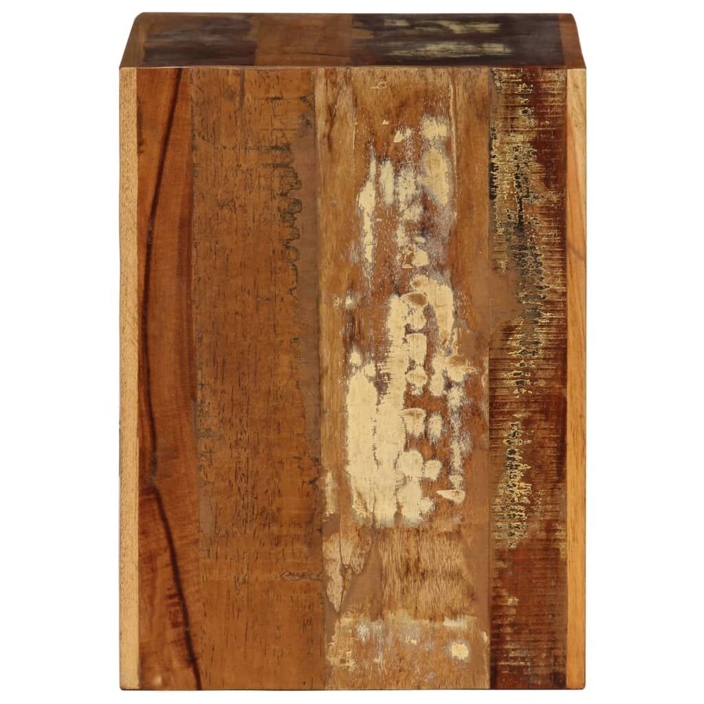 Stool 40x30x40 cm Solid Reclaimed Wood Price