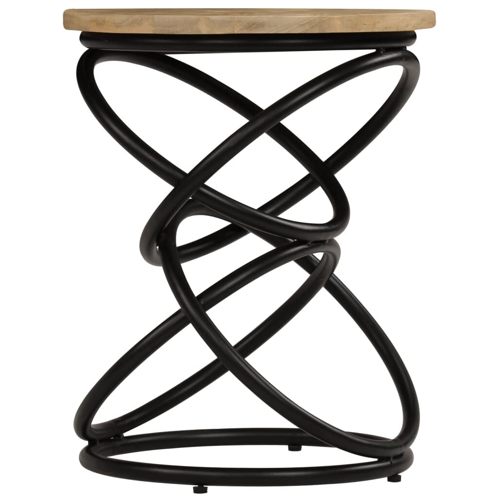 End Table Solid Mango Wood 40x50 cm Price