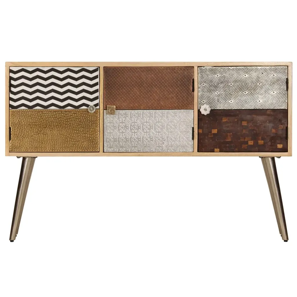 Sideboard 120x30x75 cm Solid Mango Wood Price