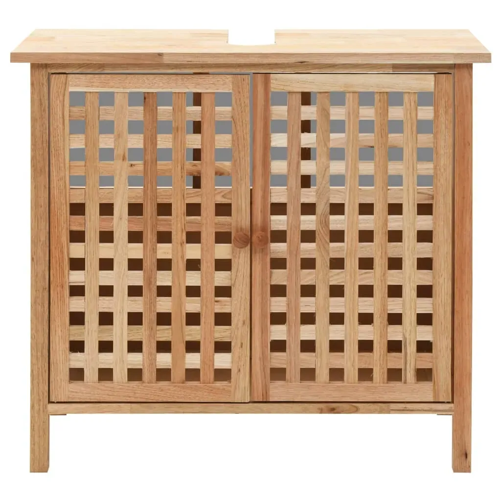 Sink Cabinet with Mirror Solid Walnut Wood Price