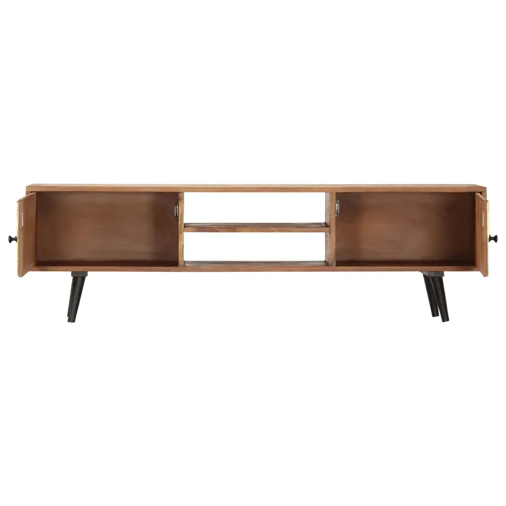 TV Cabinet 140x30x40 cm Solid Acacia Wood Price