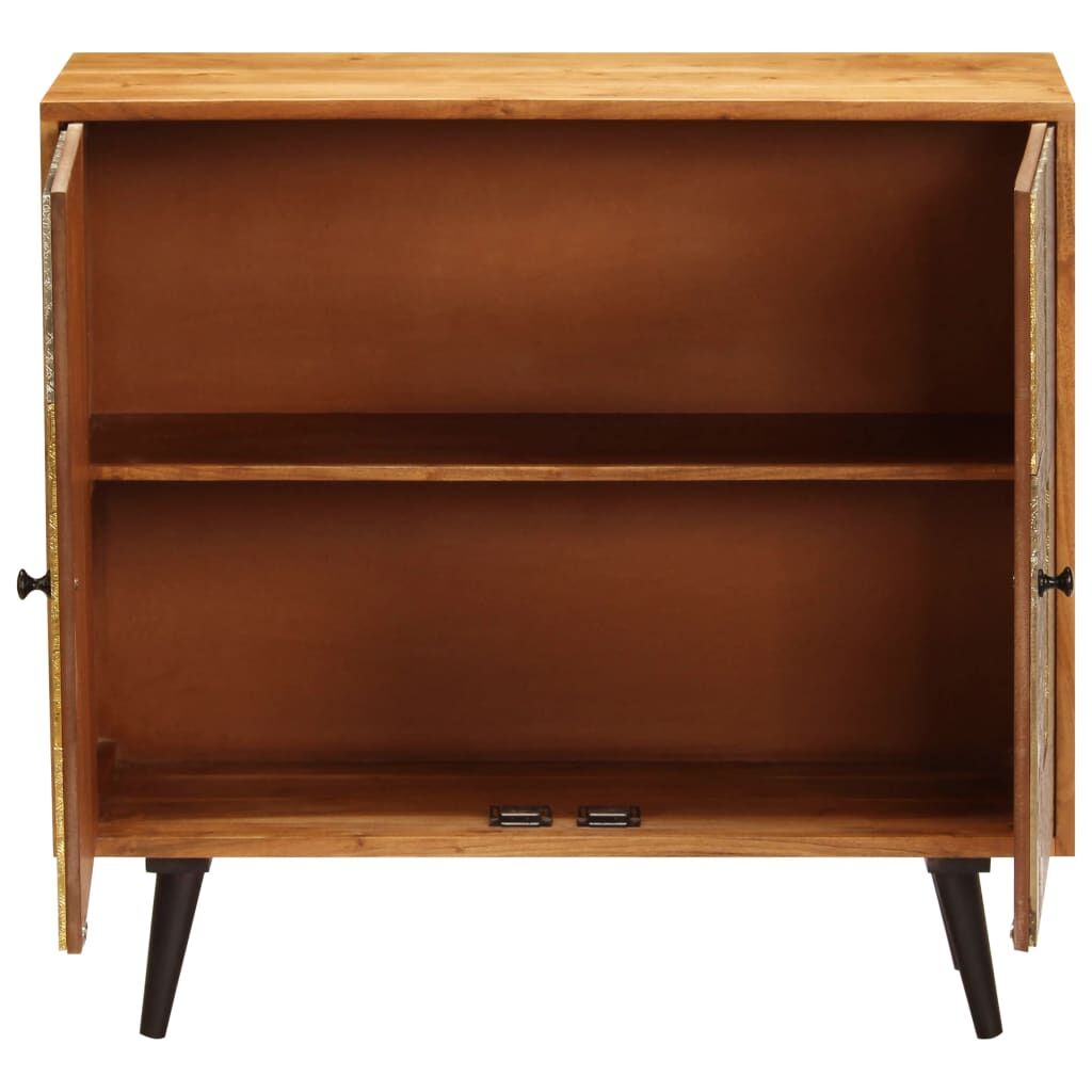 Sideboard 80x30x75 cm Solid Acacia Wood Price