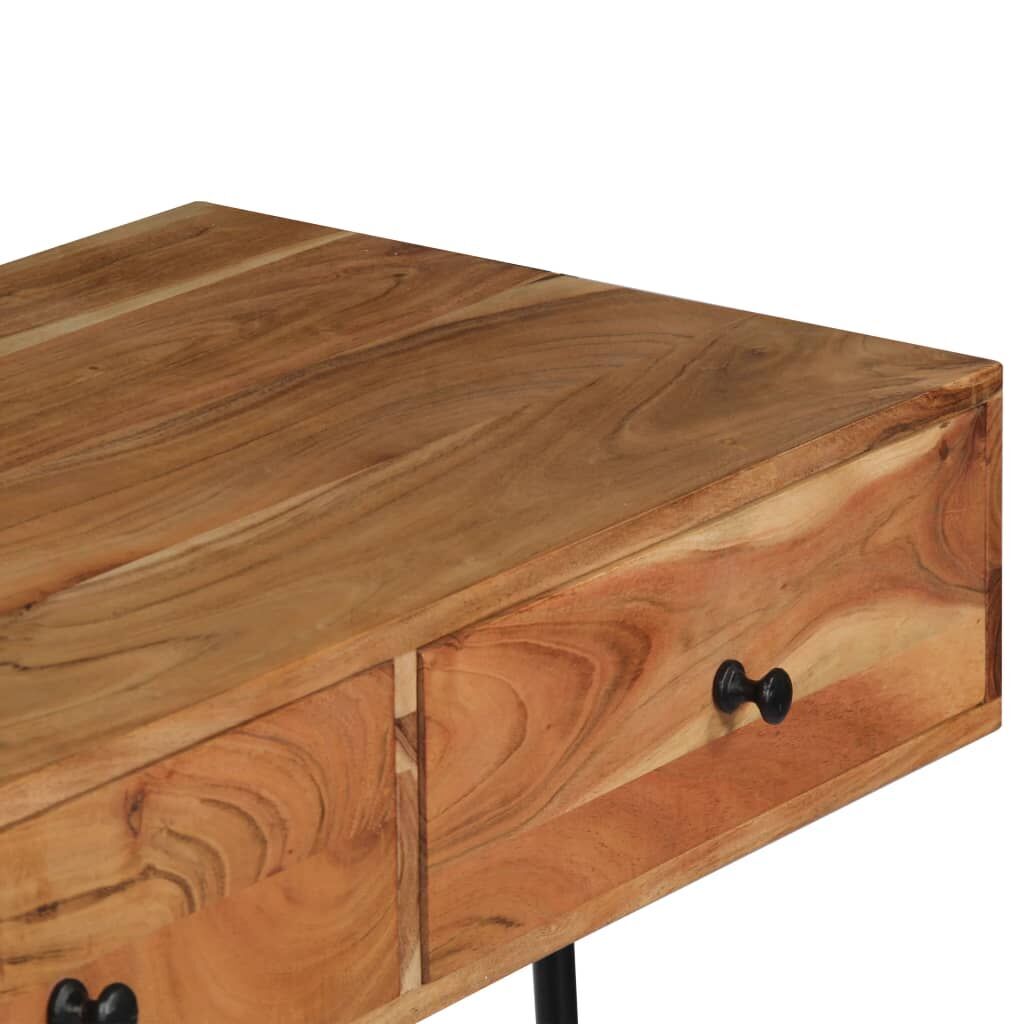 Wall Desk 90x40x170 cm Solid Acacia Wood Price