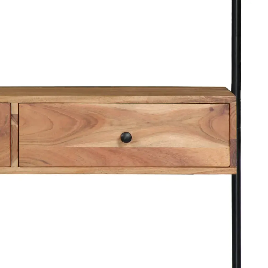 Wall Desk 90x40x170 cm Solid Acacia Wood Price