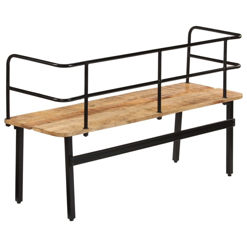 Bench 120x40x70 cm Solid Mango Wood Price