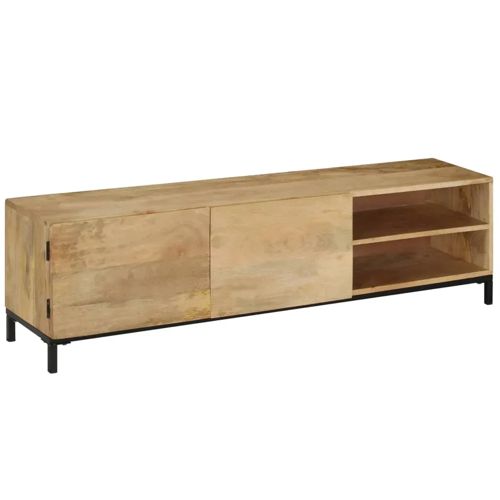 TV Cabinet 145x30x41 cm Solid Mango Wood Price