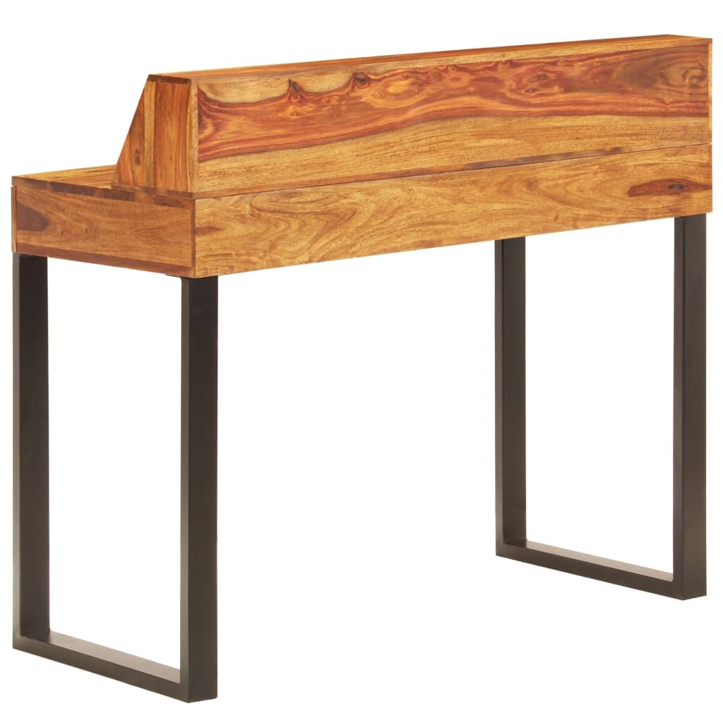 Desk 110x50x94 cm Solid Acacia Wood and Steel Price