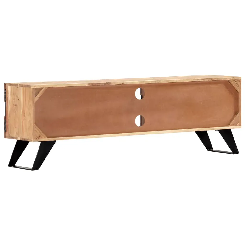 TV Cabinet 140x30x45 cm Solid Acacia Wood Price