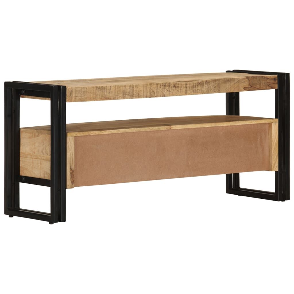 TV Cabinet 100x30x45 cm Solid Mango Wood Price