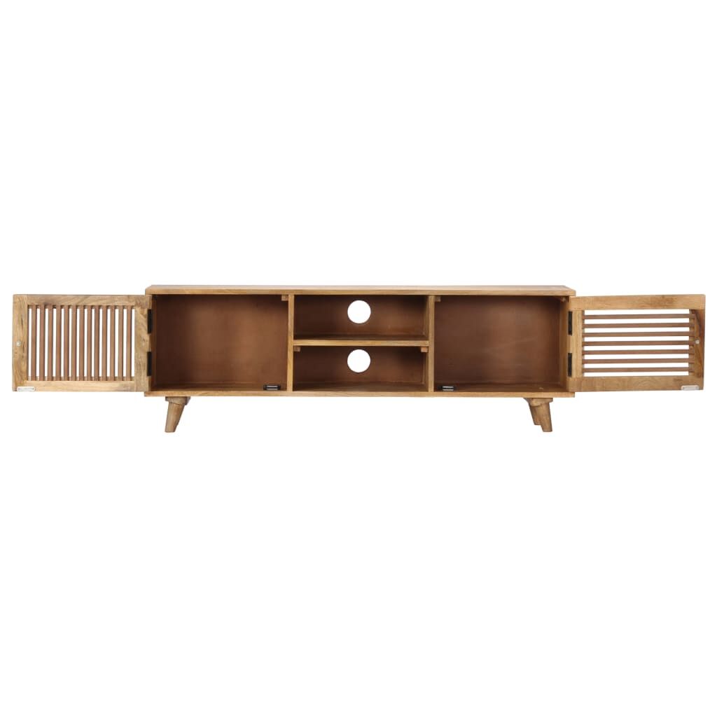 TV Cabinet 120x30x40 cm Solid Mango Wood Price