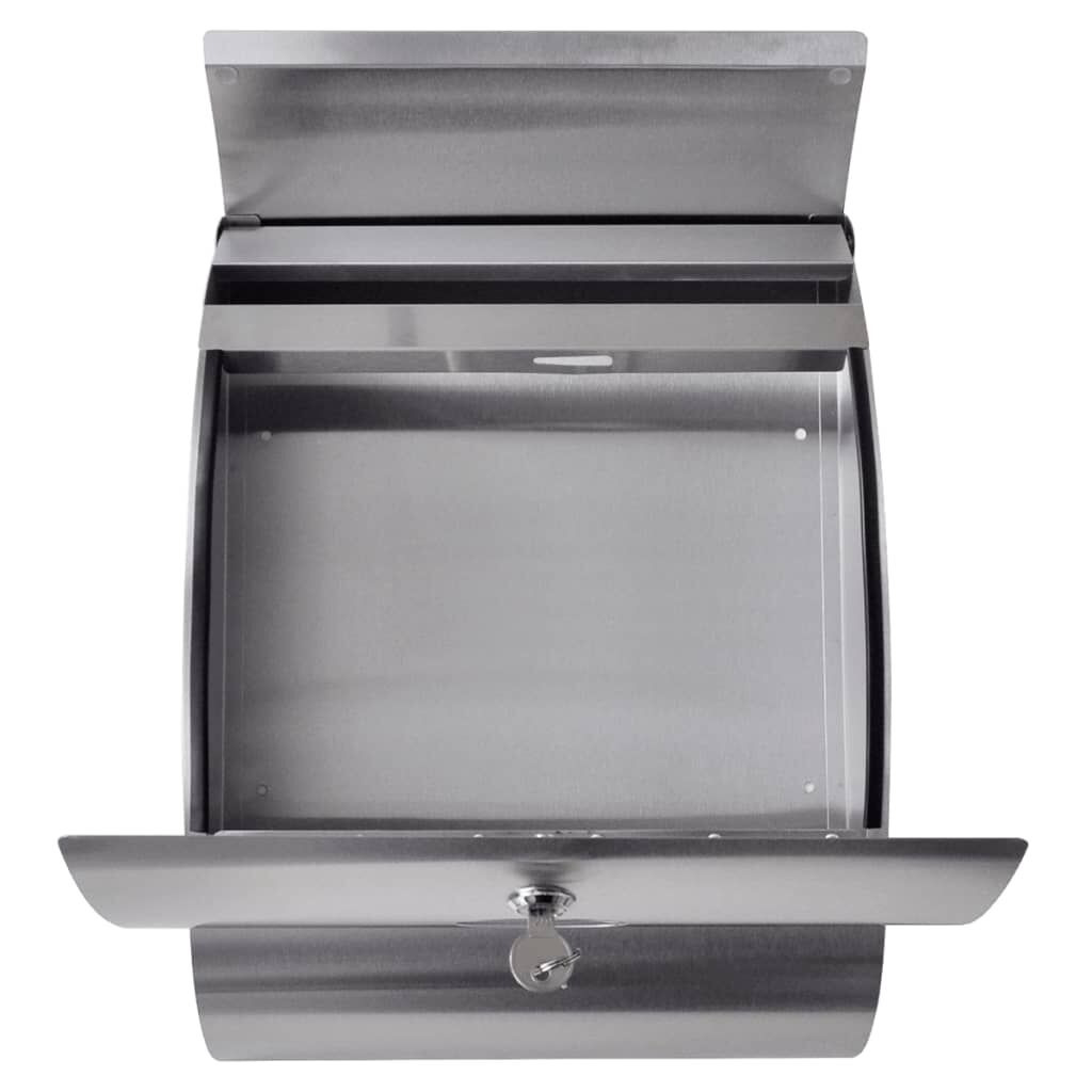 Double Mailbox on Stand Stainless Steel Price