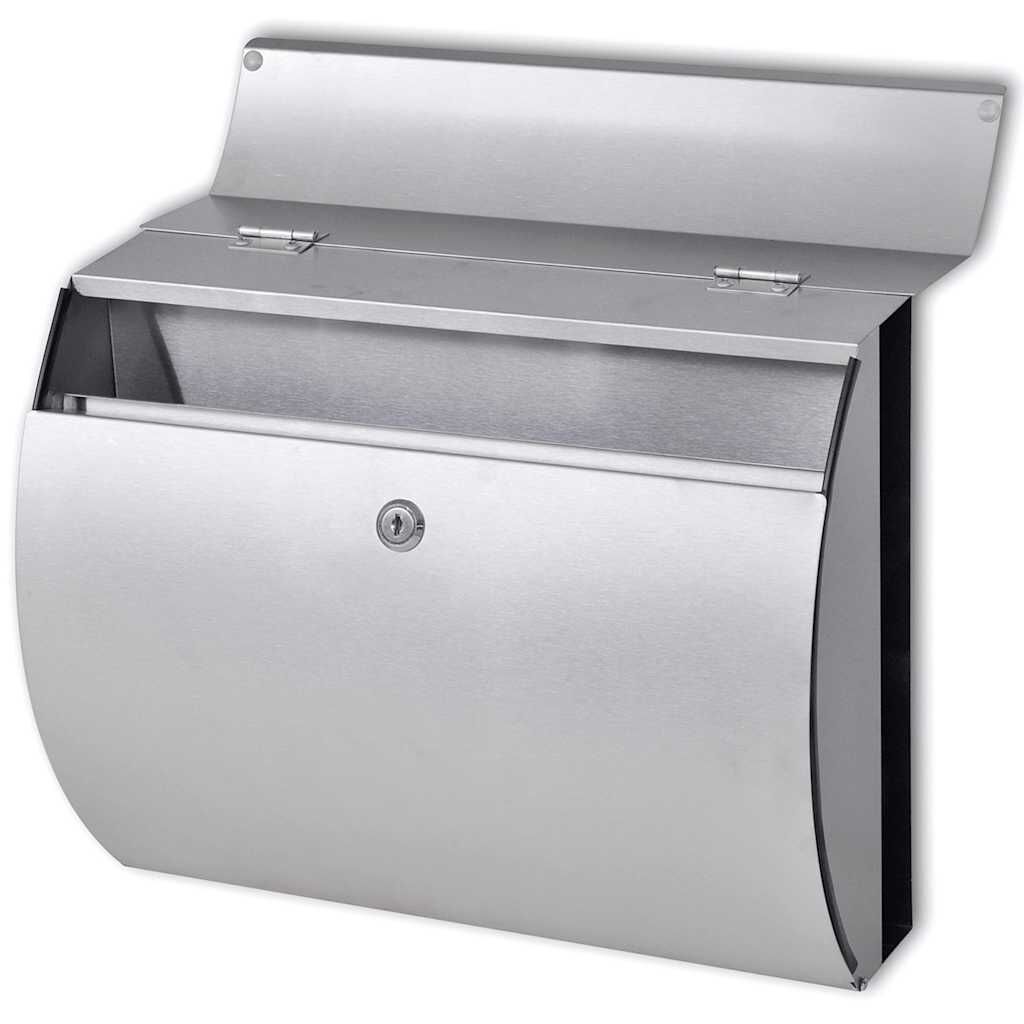 Double Mailbox on Stand Stainless Steel Price