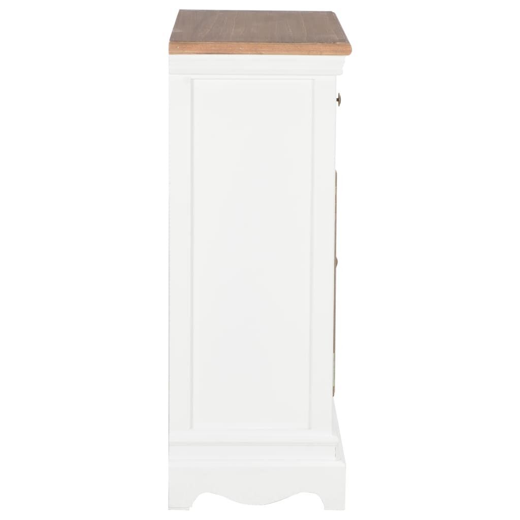 Sideboard White 60x30x80 cm Solid Wood Price