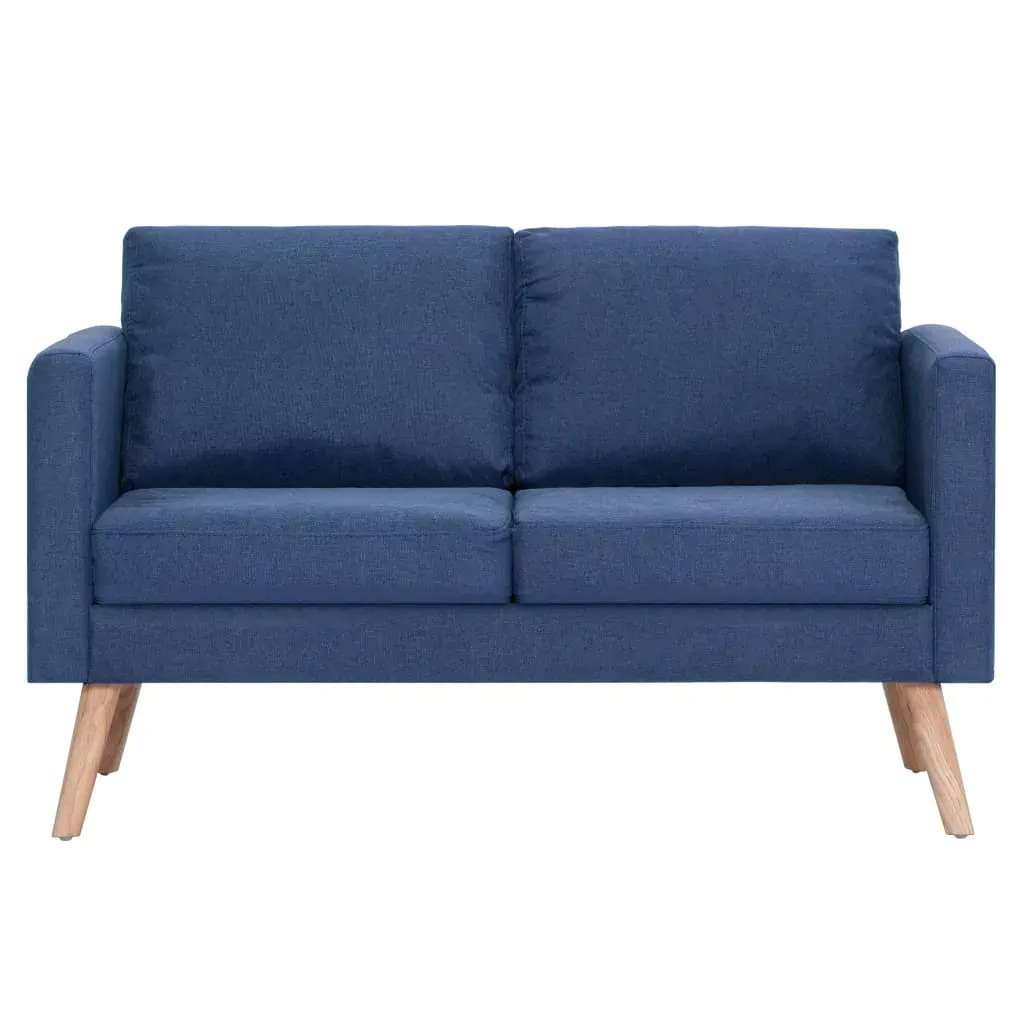 2-Seater Sofa Fabric Blue Price