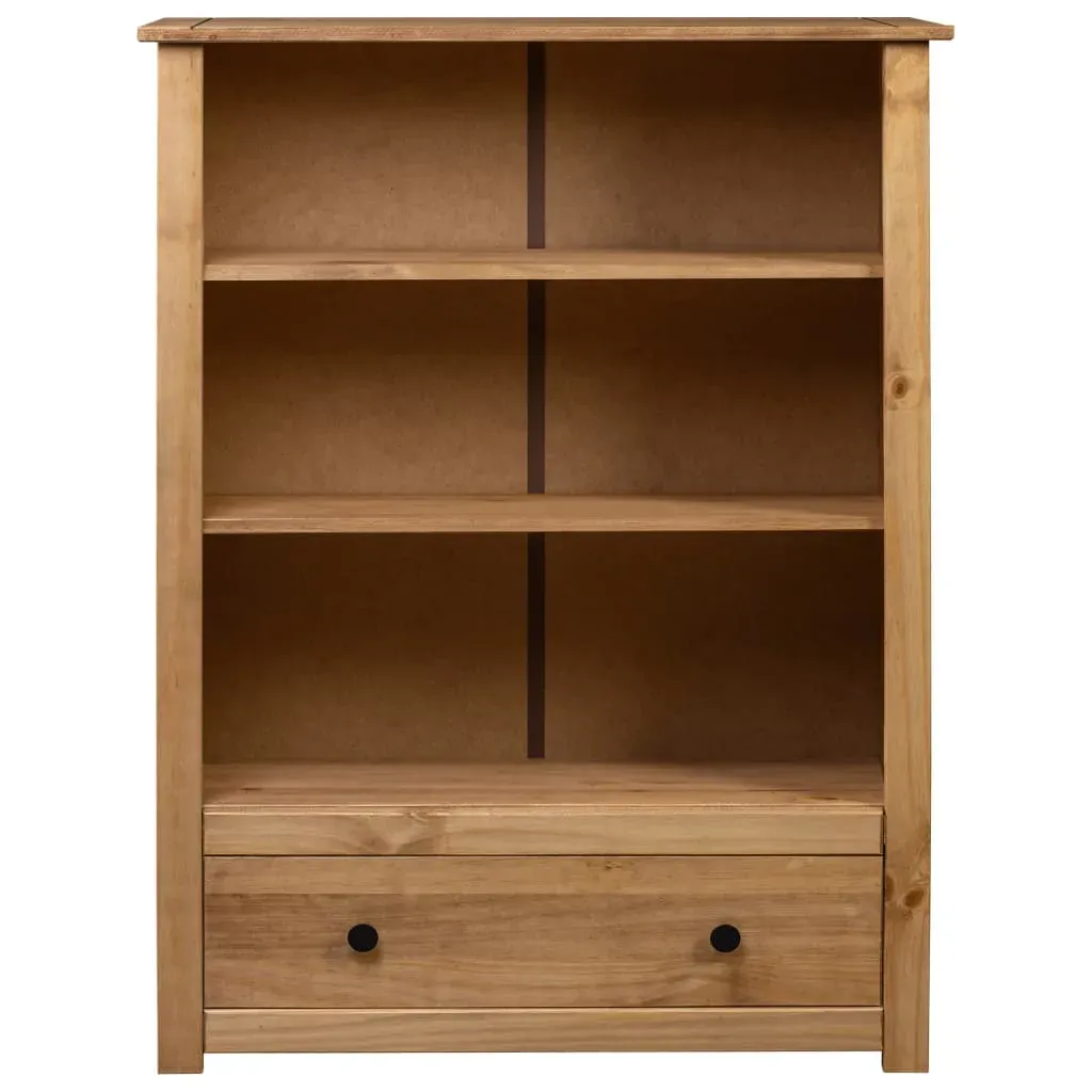 Bookcase 80x35x110 cm Solid Pine Wood Panama Range Price