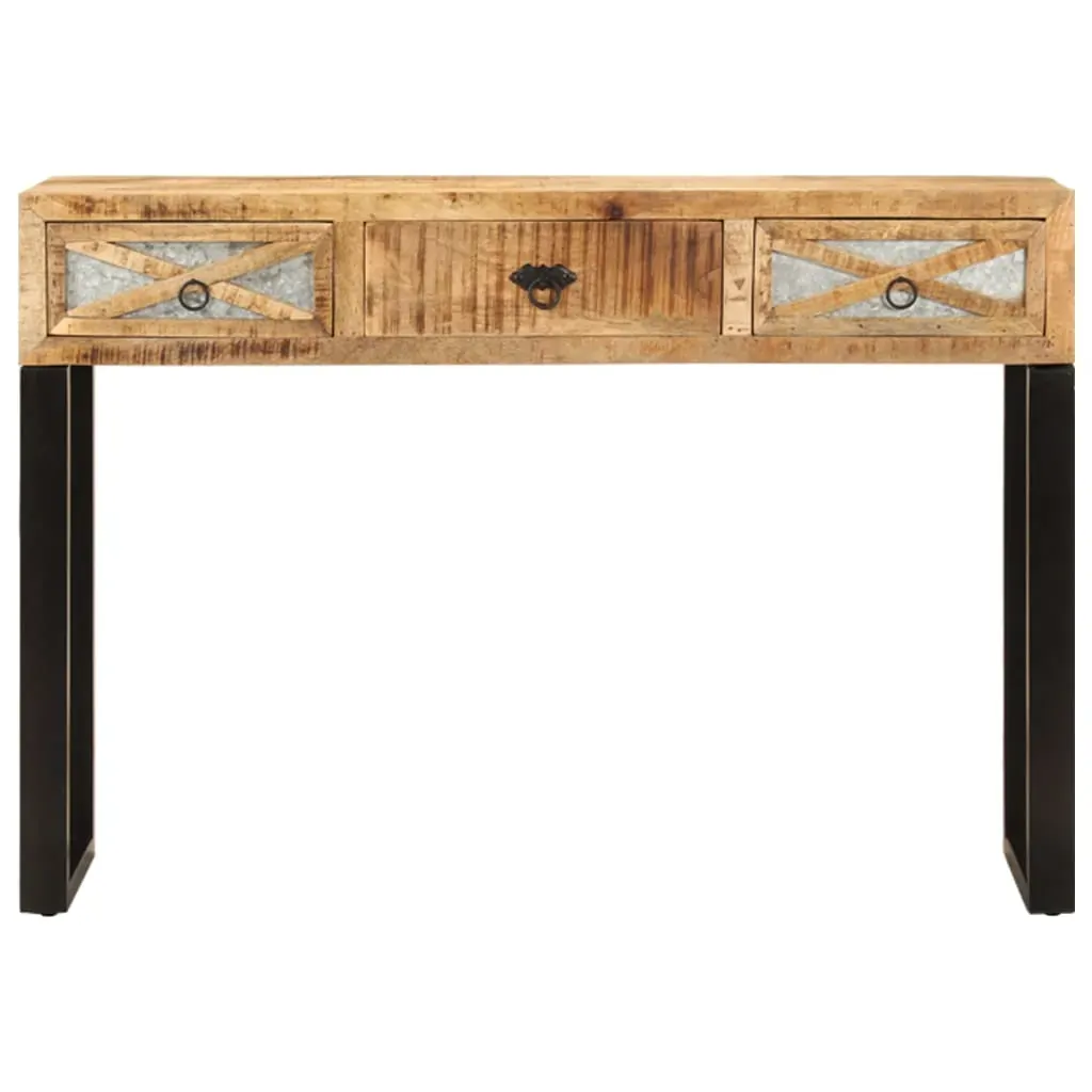 Console Table 110x30x76 cm Solid Mango Wood Price