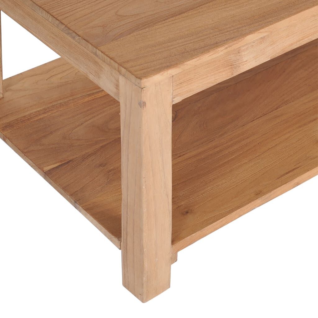 Coffee Table 100x50x40 cm Solid Teak Wood Price