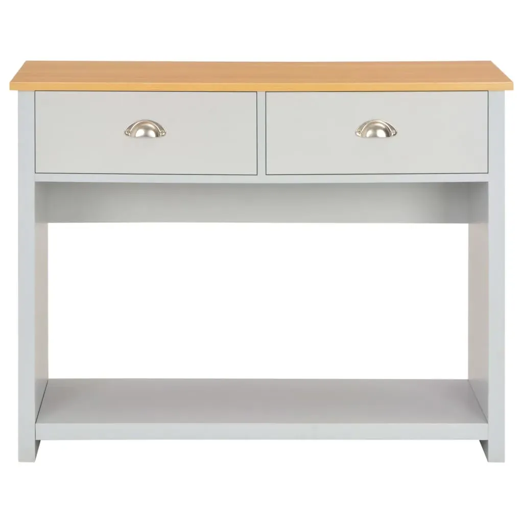 Console Table Grey 97x35x76 cm Price