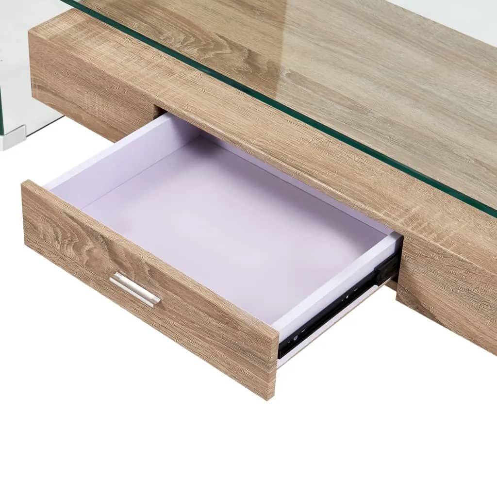 Coffee Table Clear 98x45x31 cm Tempered Glass Price