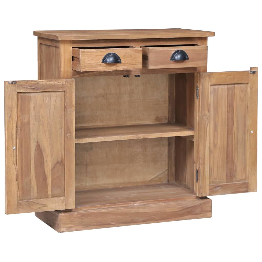 Side Cabinet 65x30x75 cm Solid Teak Price