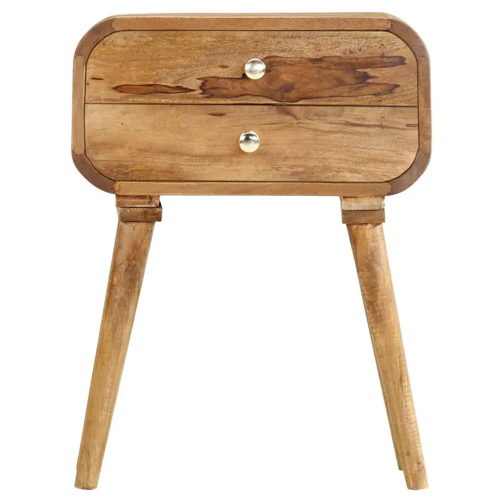 Bedside Cabinet 43x30x58 cm Solid Mango Wood Price