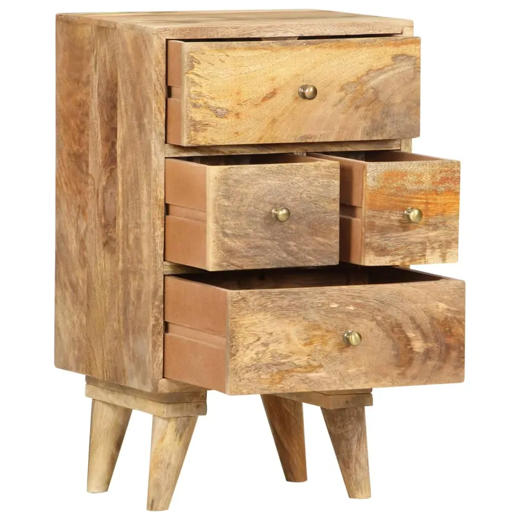 Bedside Cabinet 36x30x60 cm Solid Mango Wood Price