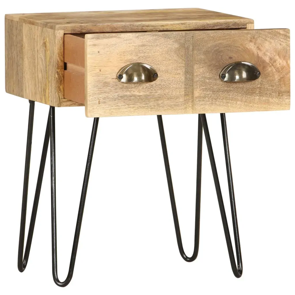 Bedside Cabinet 40x30x50 cm Solid Mango Wood Price