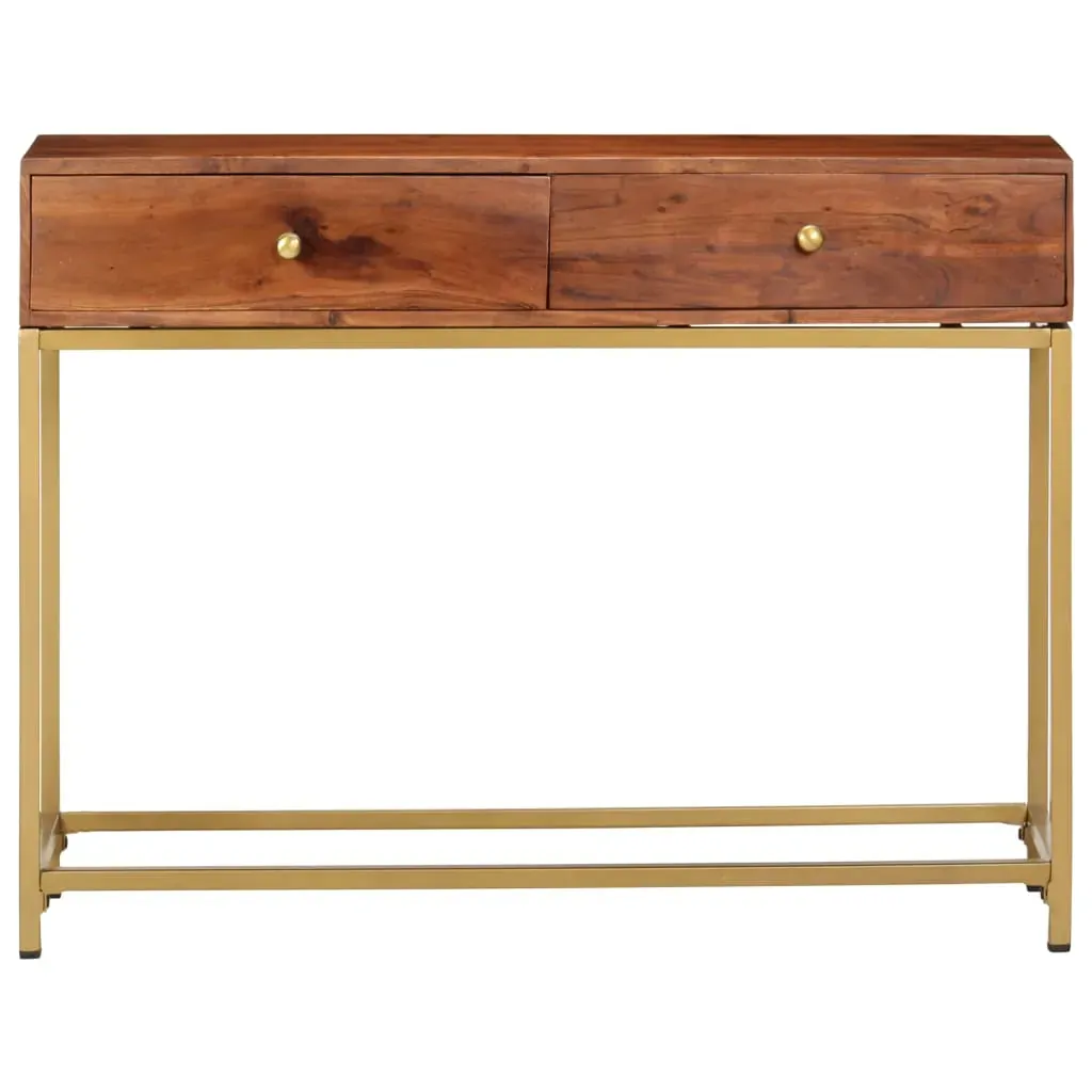 Console Table 100x35x76 cm Solid Wood Acacia Price