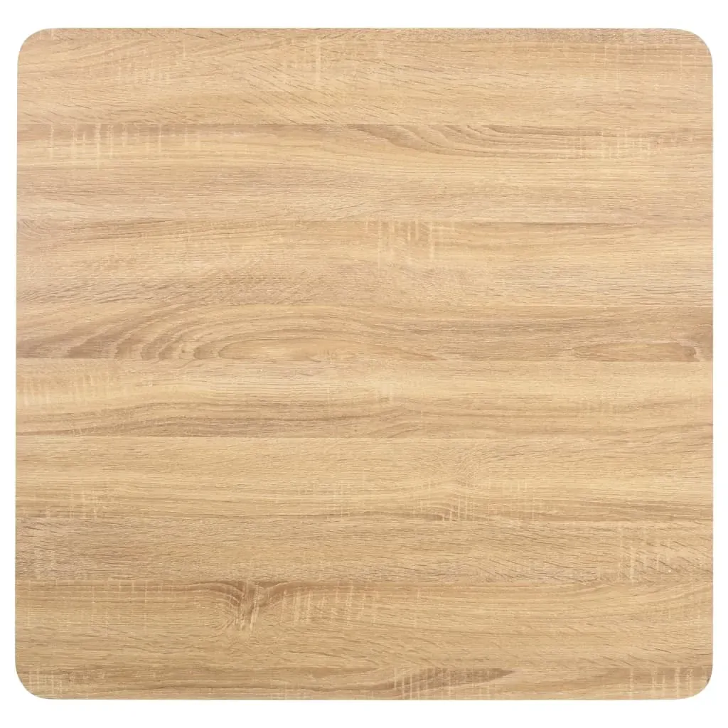 Bistro Table Light Brown 80x80 cm MDF Price