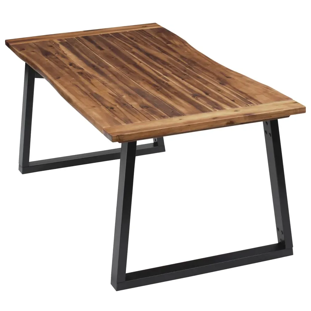 Dining Table Solid Acacia Wood 180x90 cm Price