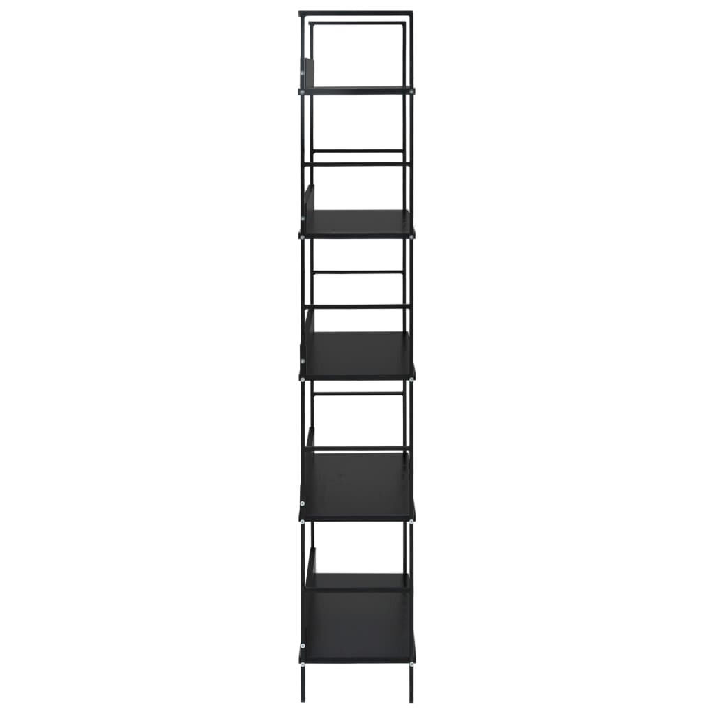5-Layer Book Shelf Black 60x27.6x158.5 cm Engineered Wood Price