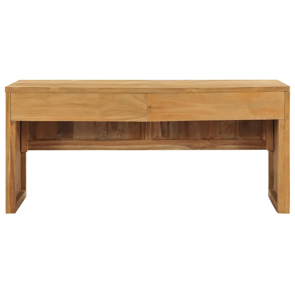 TV Cabinet 100x35x45 cm Solid Teak Wood Price
