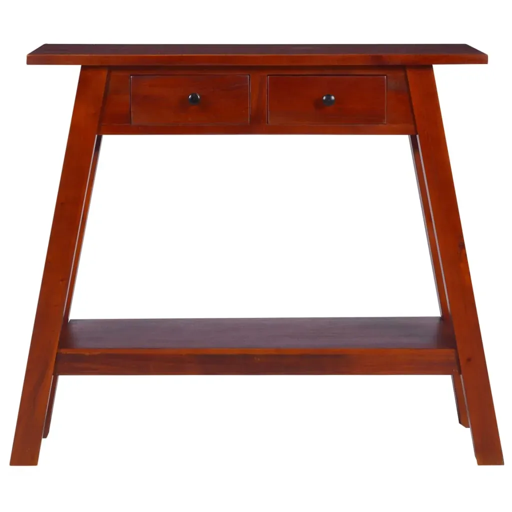 Console Table Classical Brown 90x30x75cm Solid Mahogany Wood Price
