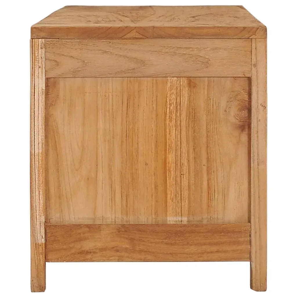 TV Cabinet 100x30x35 cm Solid Teak Wood Price
