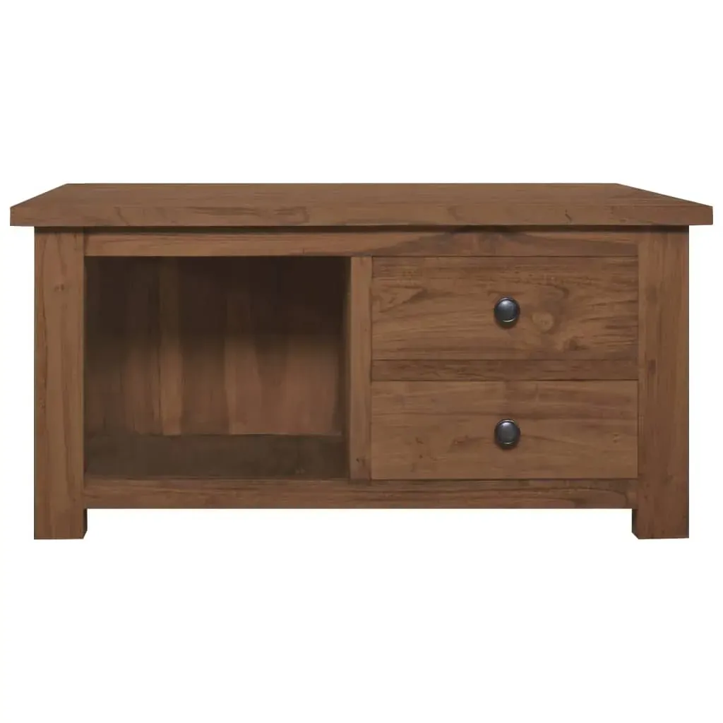 Coffee Table 68x68x33 cm Solid Teak Wood Price