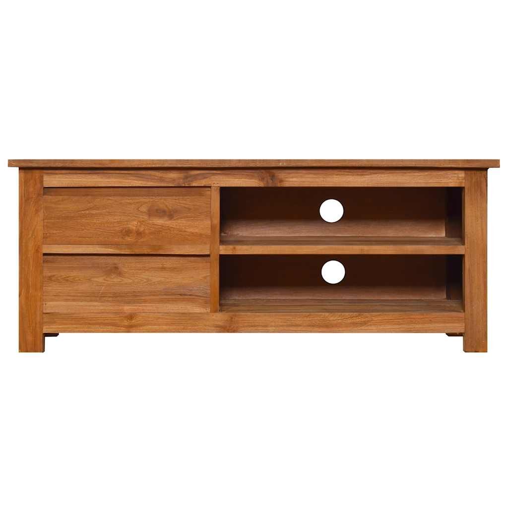 TV Cabinet 100x30x40 cm Solid Teak Wood Price