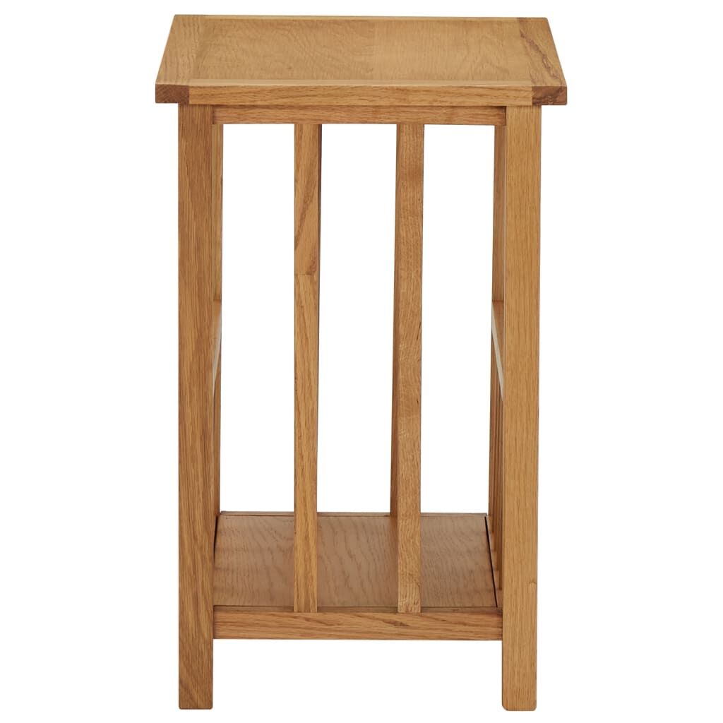 Magazine Table 45x35x55 cm Solid Oak Wood Price