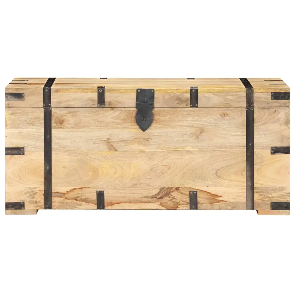 Chest 90x40x40 cm Solid Mango Wood Price