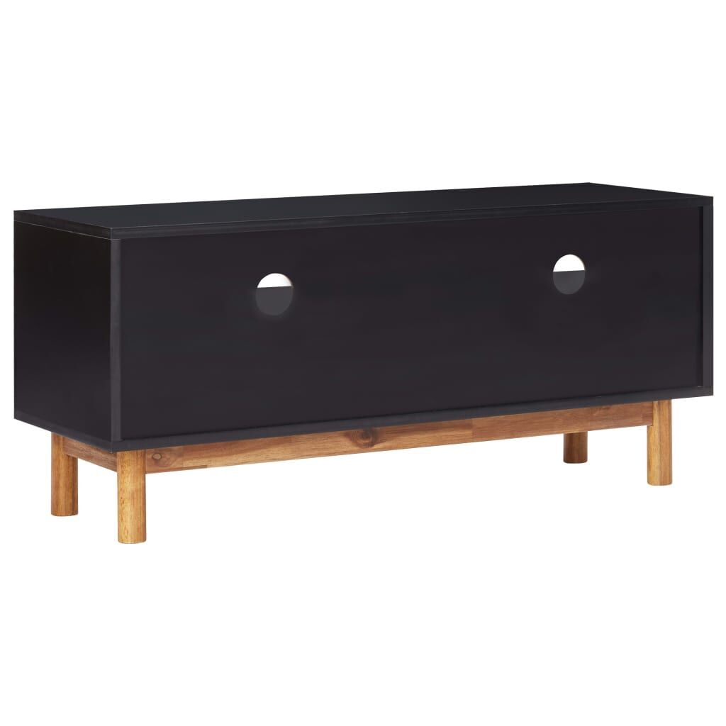 TV Cabinet 100x35x45 cm Solid Acacia Wood and MDF Price
