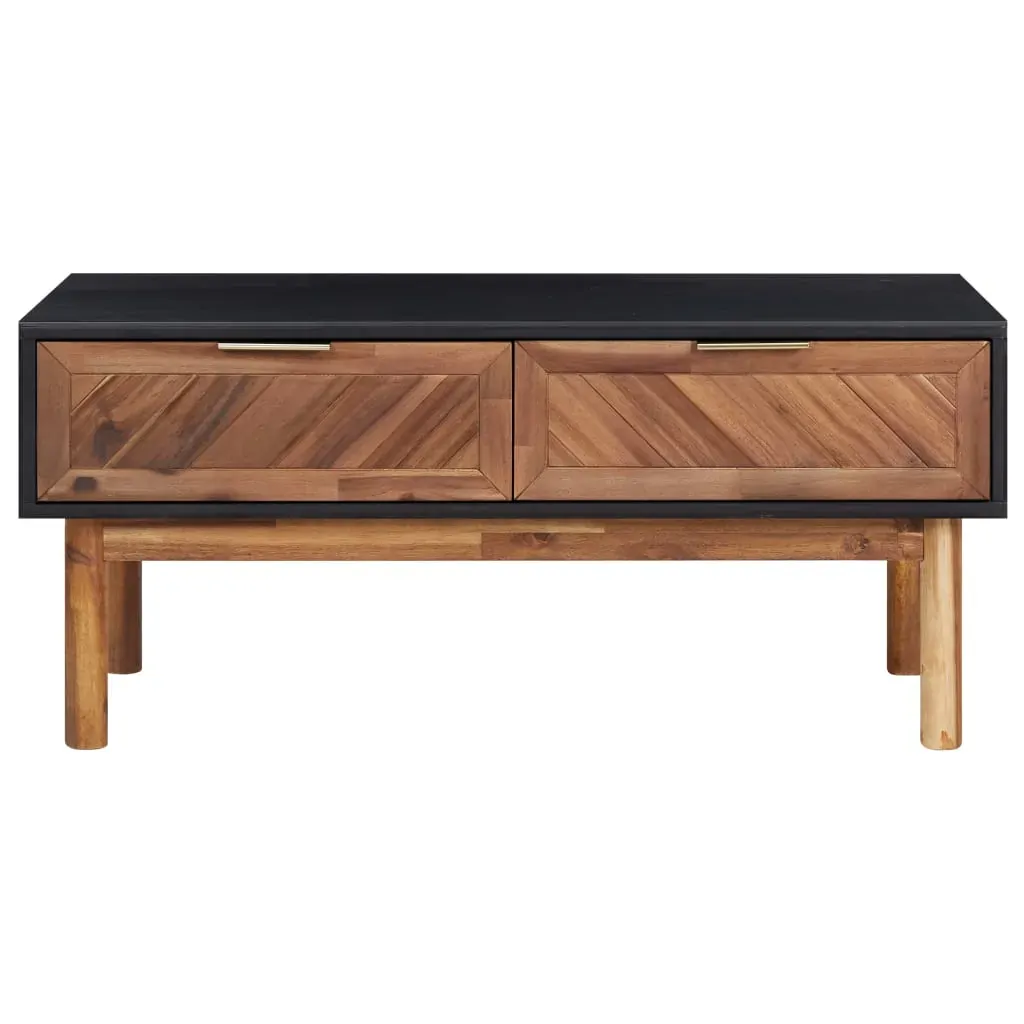 Coffee Table 90x50x40 cm Solid Acacia Wood and MDF Price