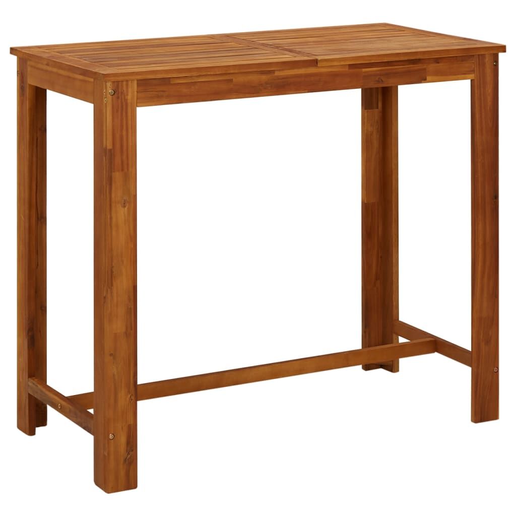 7 Piece Garden Bar Set Brown Price