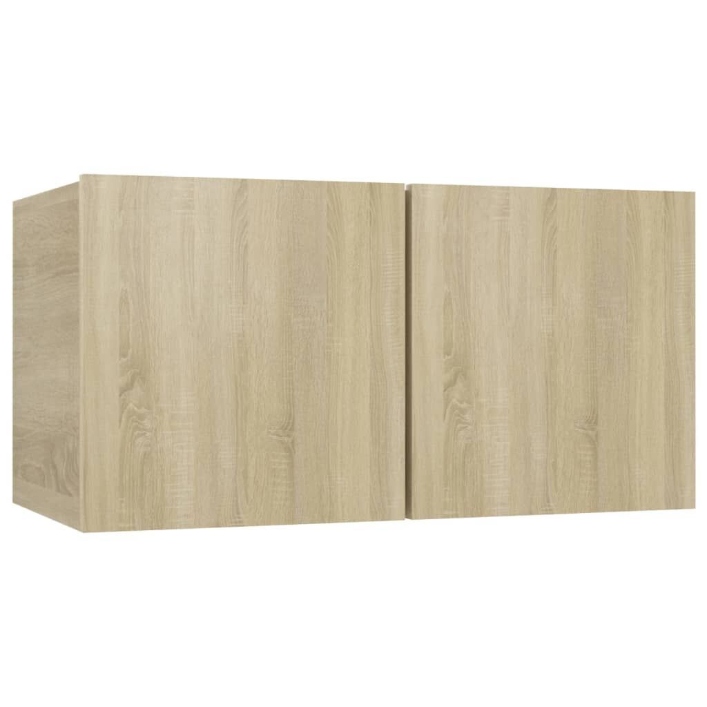 5 Piece TV Cabinet Set Sonoma Oak Engineered Wood Price