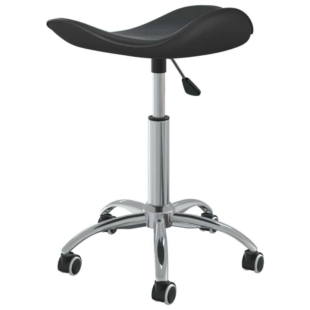 Swivel Dining Chair Black Faux Leather Price