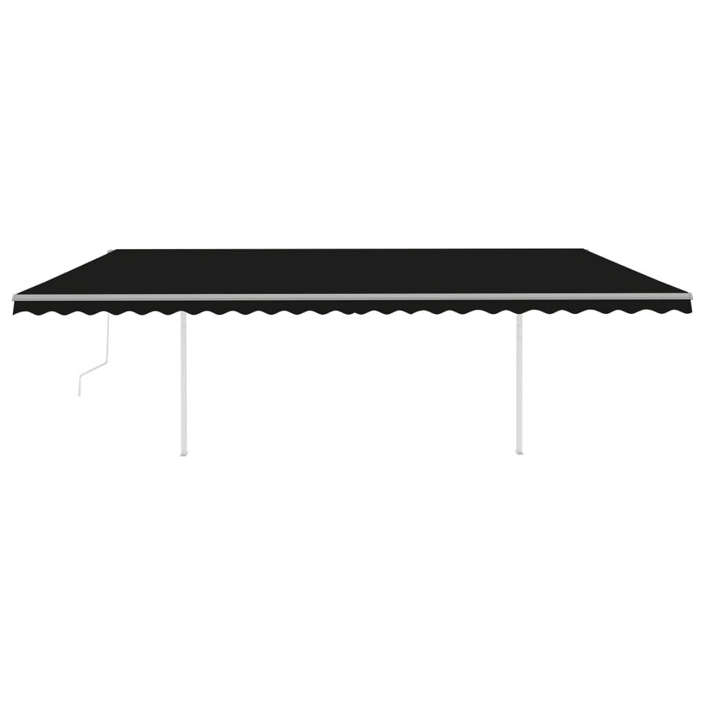 Automatic Retractable Awning with Posts 6x3 m Anthracite Price