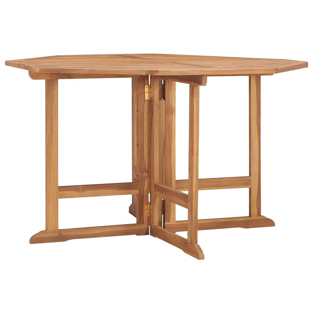 5 Piece Folding Outdoor Dining Set Solid Wood Teak Price