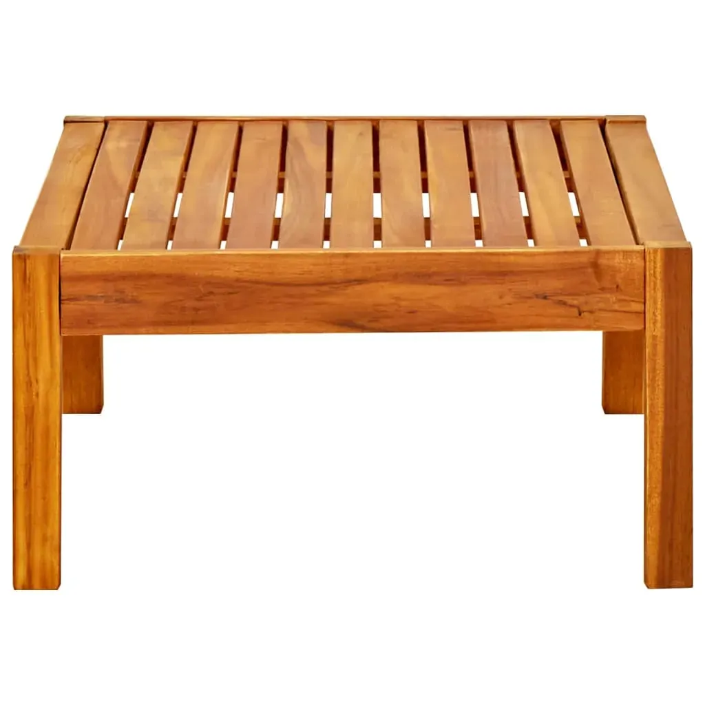 Garden Table 85x57x29 cm Solid Acacia Wood Price