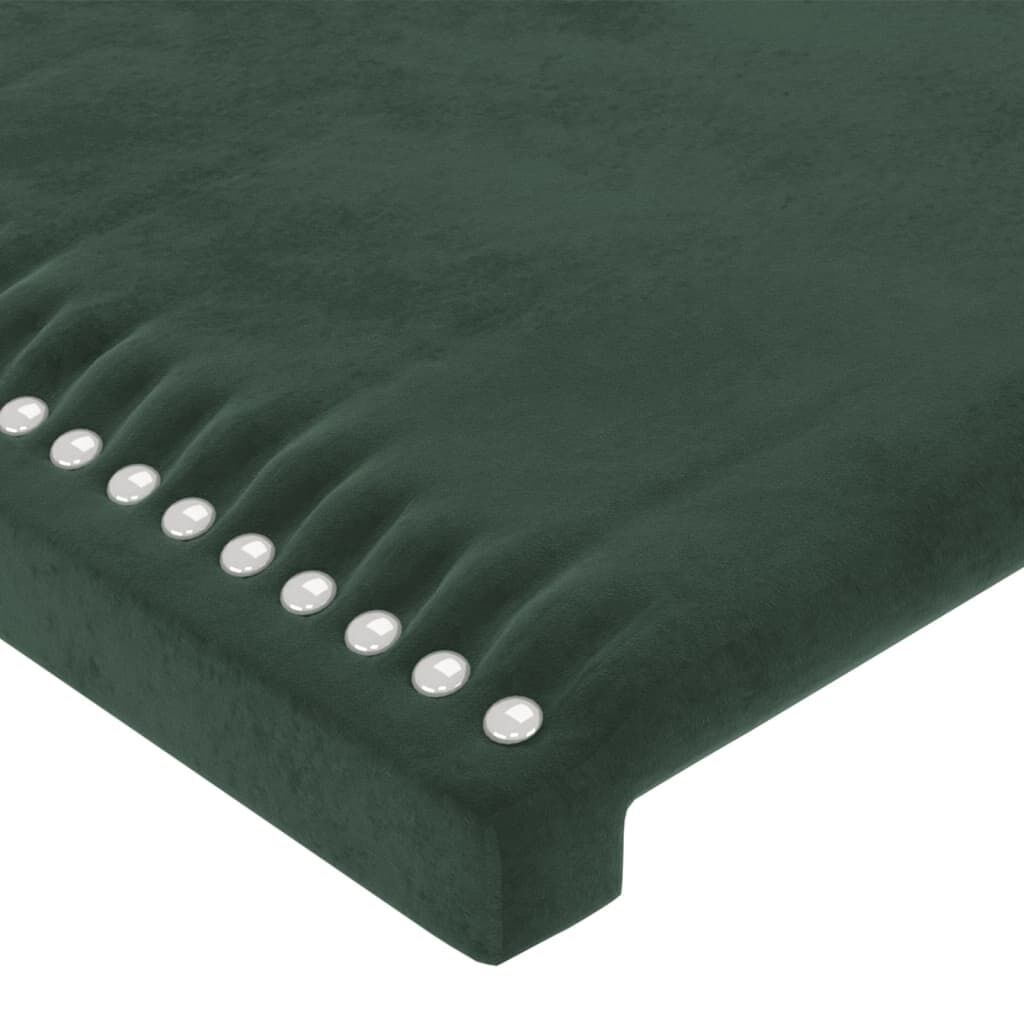 Headboards 4 pcs Dark Green 80x5x78/88 cm Velvet Price