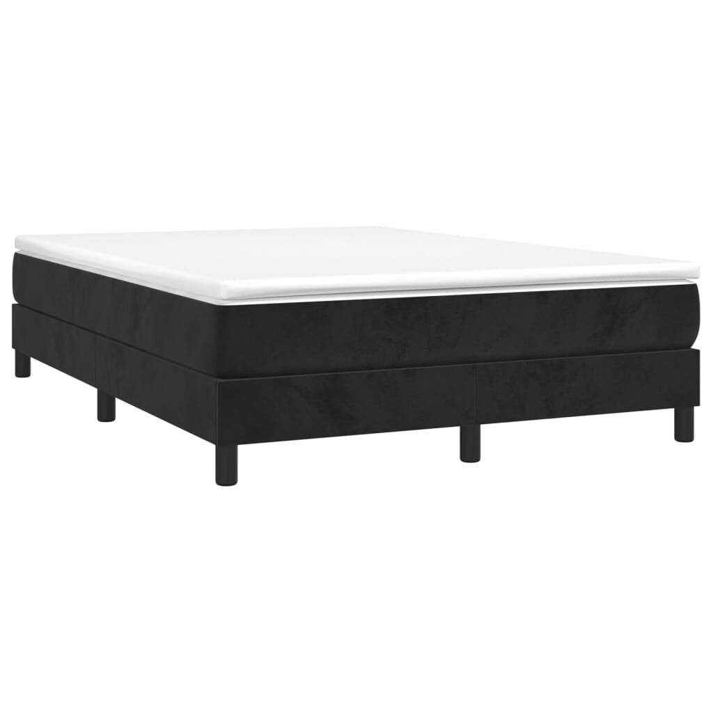 Bed Frame without Mattress Black Queen Velvet Price