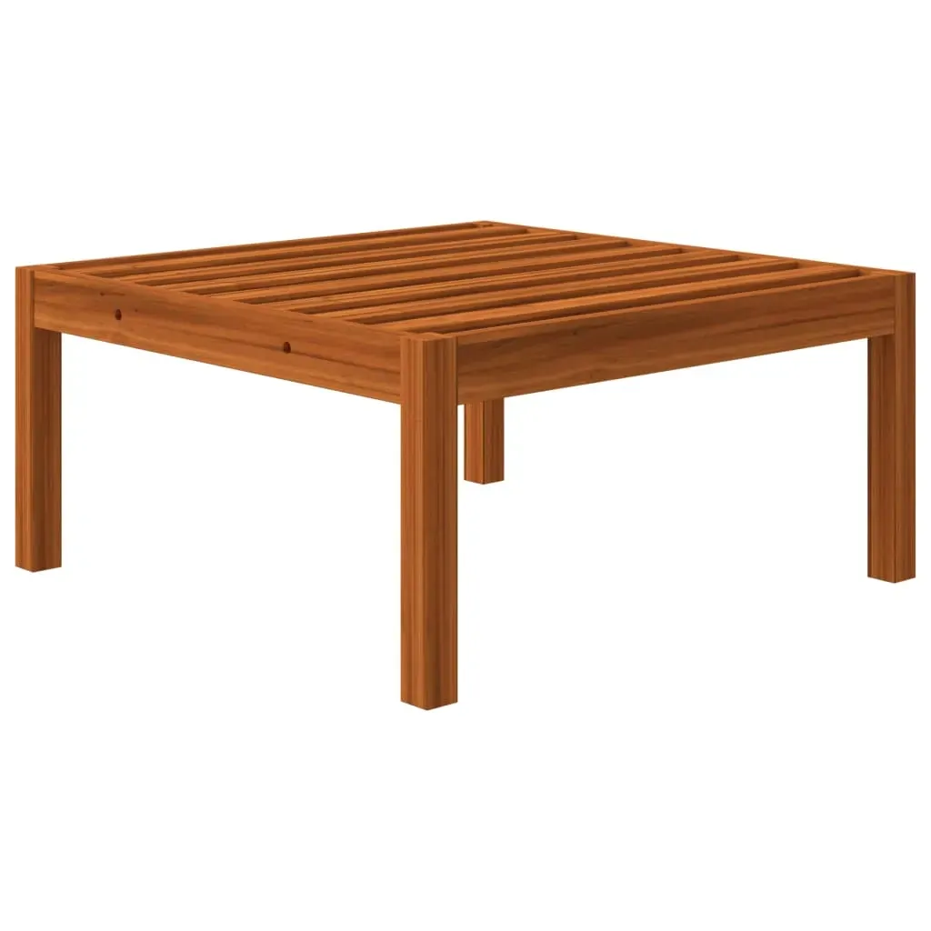 Garden Footstool with Cushion Solid Acacia Wood Price