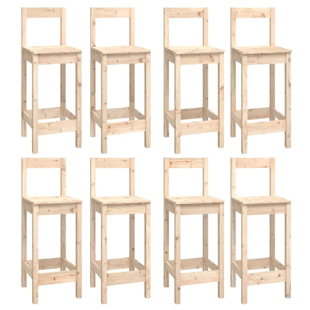 9 Piece Bar Set Solid Wood Pine Price